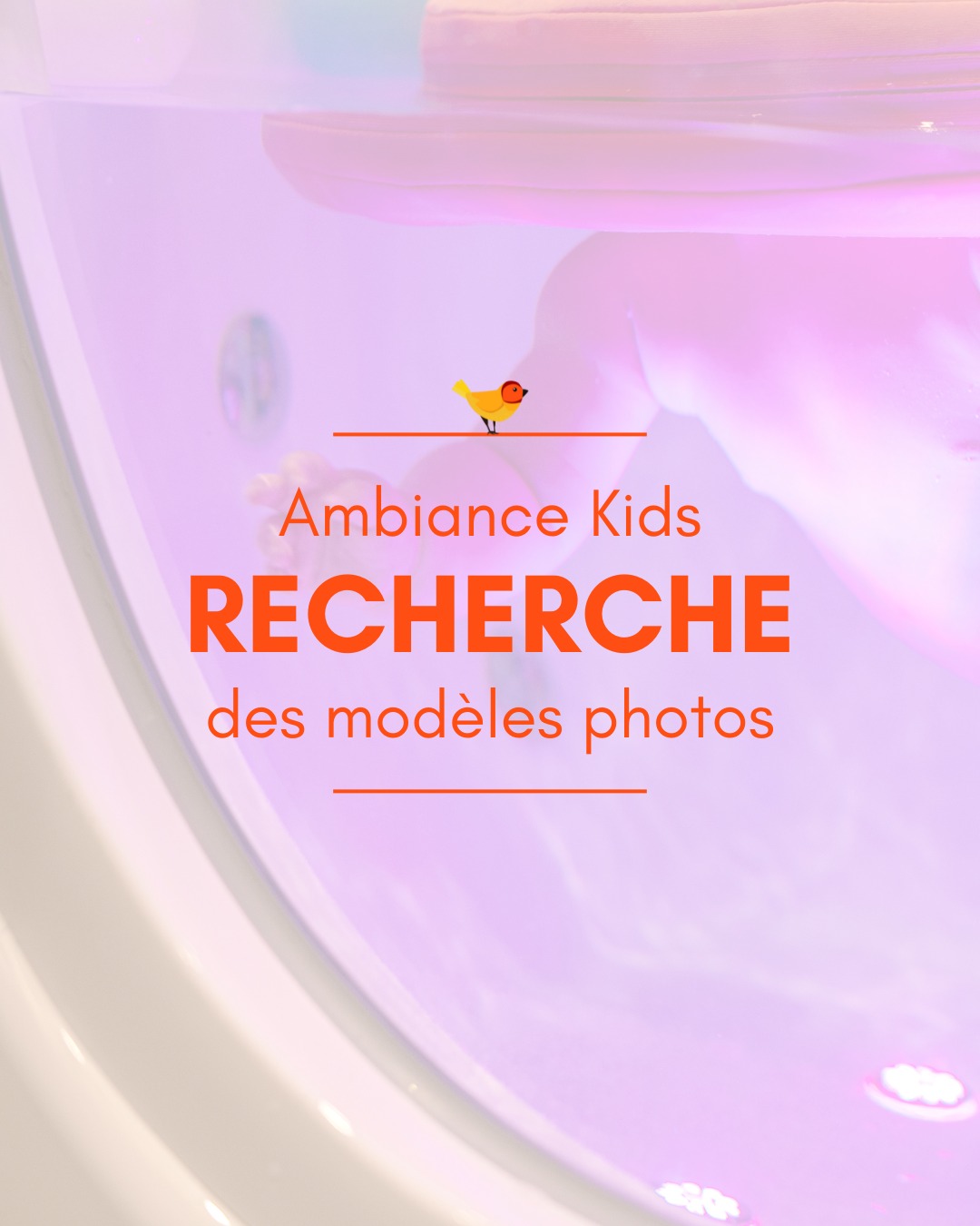📸 Appel aux petits modèles – entre 0 et 1 an 📸
Ambiance Kids est à la recherche de bambins pour participer à une séance photo et vidéo dans notre univers.
Ces images seront utilisées sur nos réseaux sociaux et supports de communication pour faire découvrir nos soins dédiés au bien-être des tout-petits.
En remerciement, nous vous offrons un soin pour votre bébé ✨
👉 Si vous êtes intéressé(e) ou souhaitez plus d’informations, envoyez-nous un message privé dès maintenant !
📍Lieu : Ambiance Kids – Quimperlé
👶 Âge des bébés recherchés : de 0 à 12 mois
#modèlesphotos #quimperlé #MomentPrivilégié #AmbianceKids #BienÊtreBébé #BébéHeureux #EveilSensoriel #ParentsBretagne #JeunesParents #VieDeParents #MamanBretagne #PapaBretagne